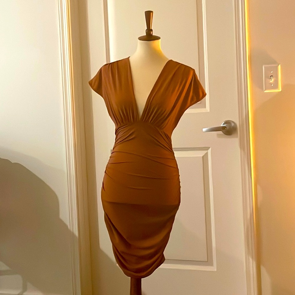 Brown dress